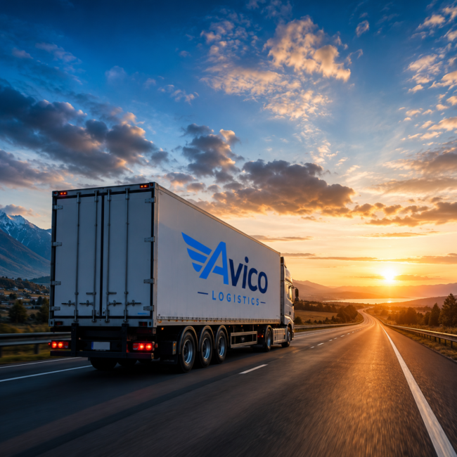 Ground freight and cargo logistics solutions by Avico Logistics.