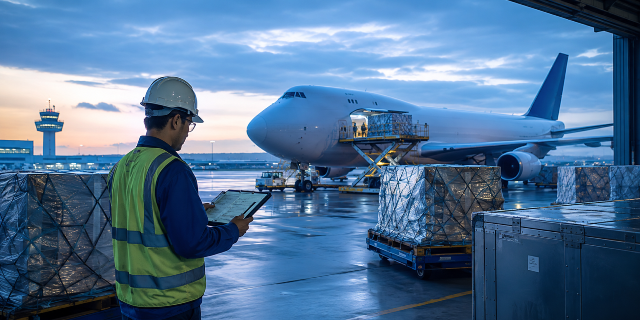 International air freight operations and cargo handling with AVICO Logistics