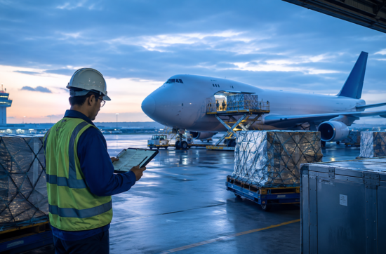 International air freight operations and cargo handling with AVICO Logistics